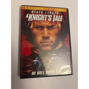 Columbia TriStar A Knight's Tale DVD Unisex OS Red Excellent Special Edition